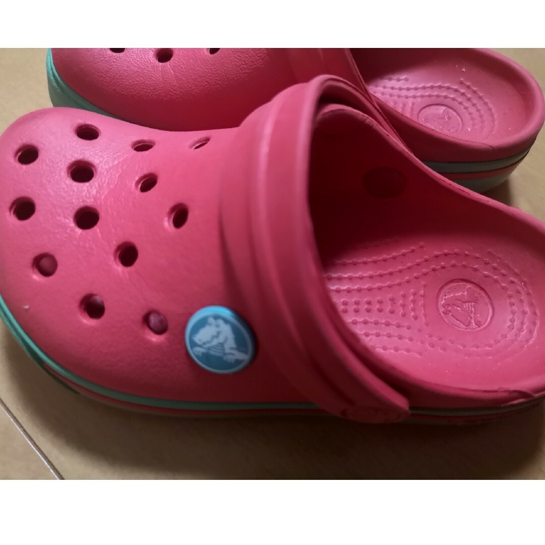 美品 クロックス crocs 15.5㎝ - キッズ靴/シューズ(15cm~)