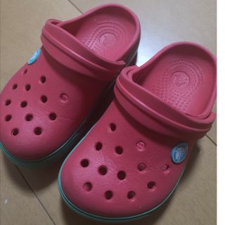 クロックス(crocs)のCROCS　クロックス キッズサンダル　C8/9/15.5cm(サンダル)