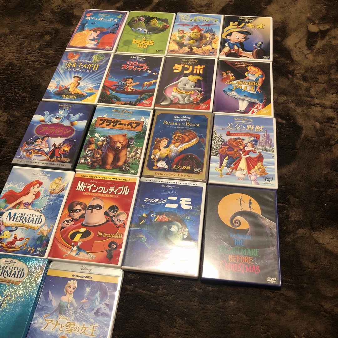 ディズニーDVDまとめ売り