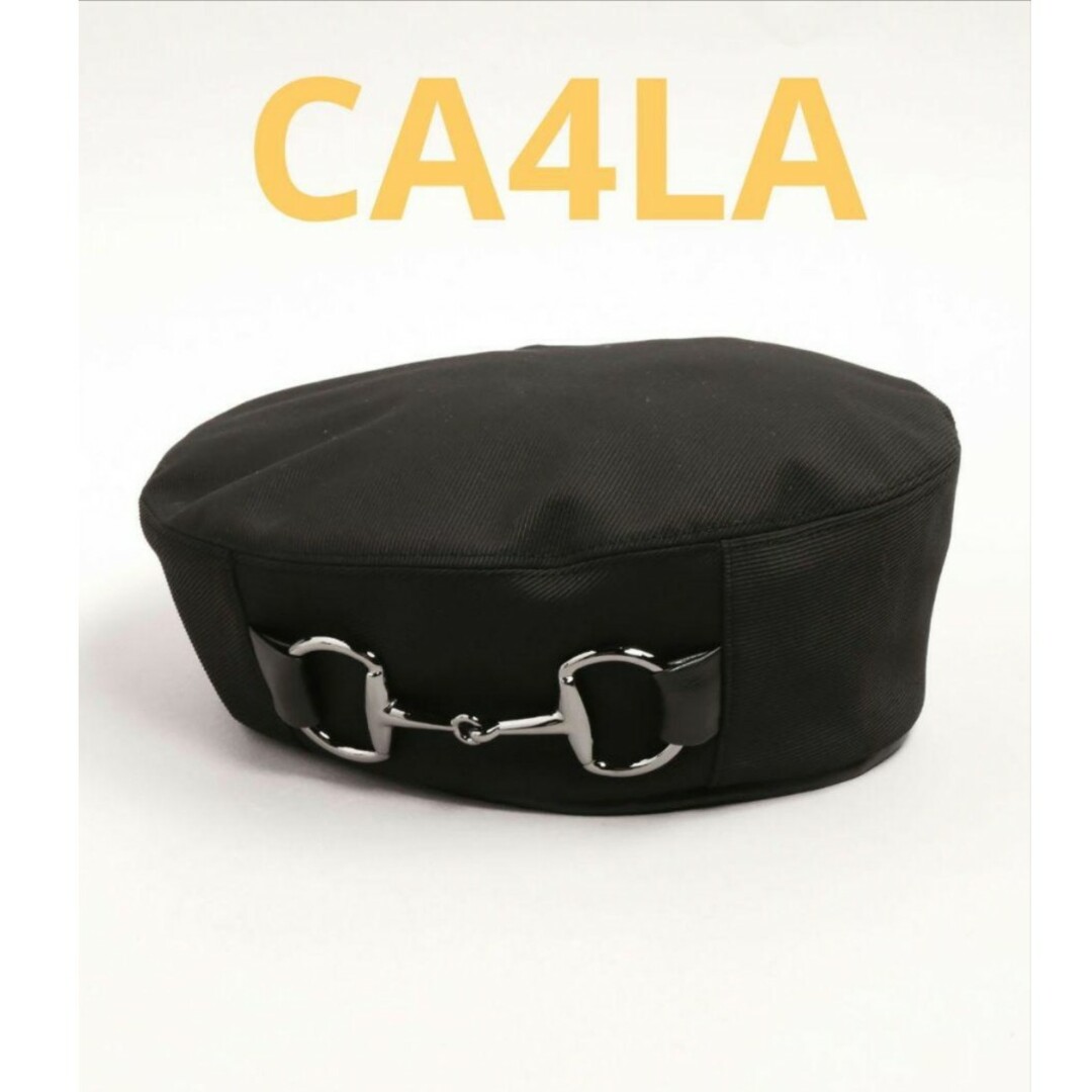 CA4LA カシラ PLAID BERET 9 プレイド ベレー帽 ブラック |