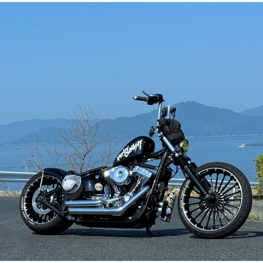 Harley Davidson(ハーレーダビッドソン)のハーレーFXSB1690cc フルカスタム 2024年1/23車検済み 自動車/バイクのバイク(車体)の商品写真