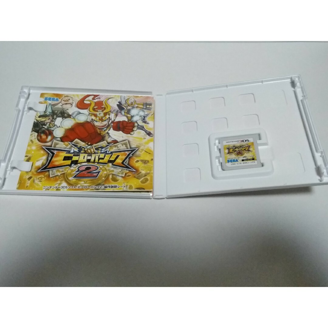 SEGA(セガ)のヒーローバンク2 3DS エンタメ/ホビーのゲームソフト/ゲーム機本体(携帯用ゲームソフト)の商品写真