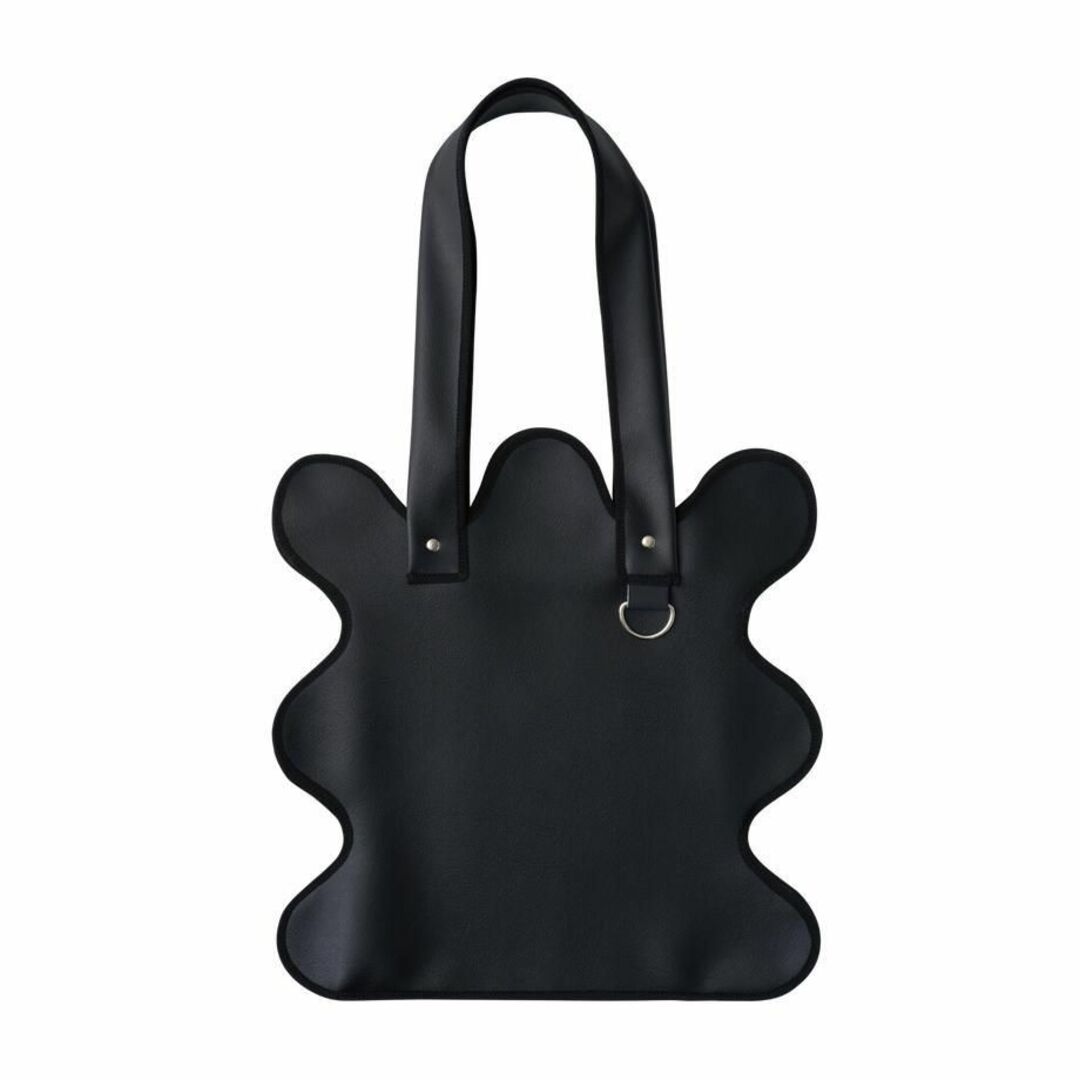 新品 ノリ エノモト wave tote bag / black leather