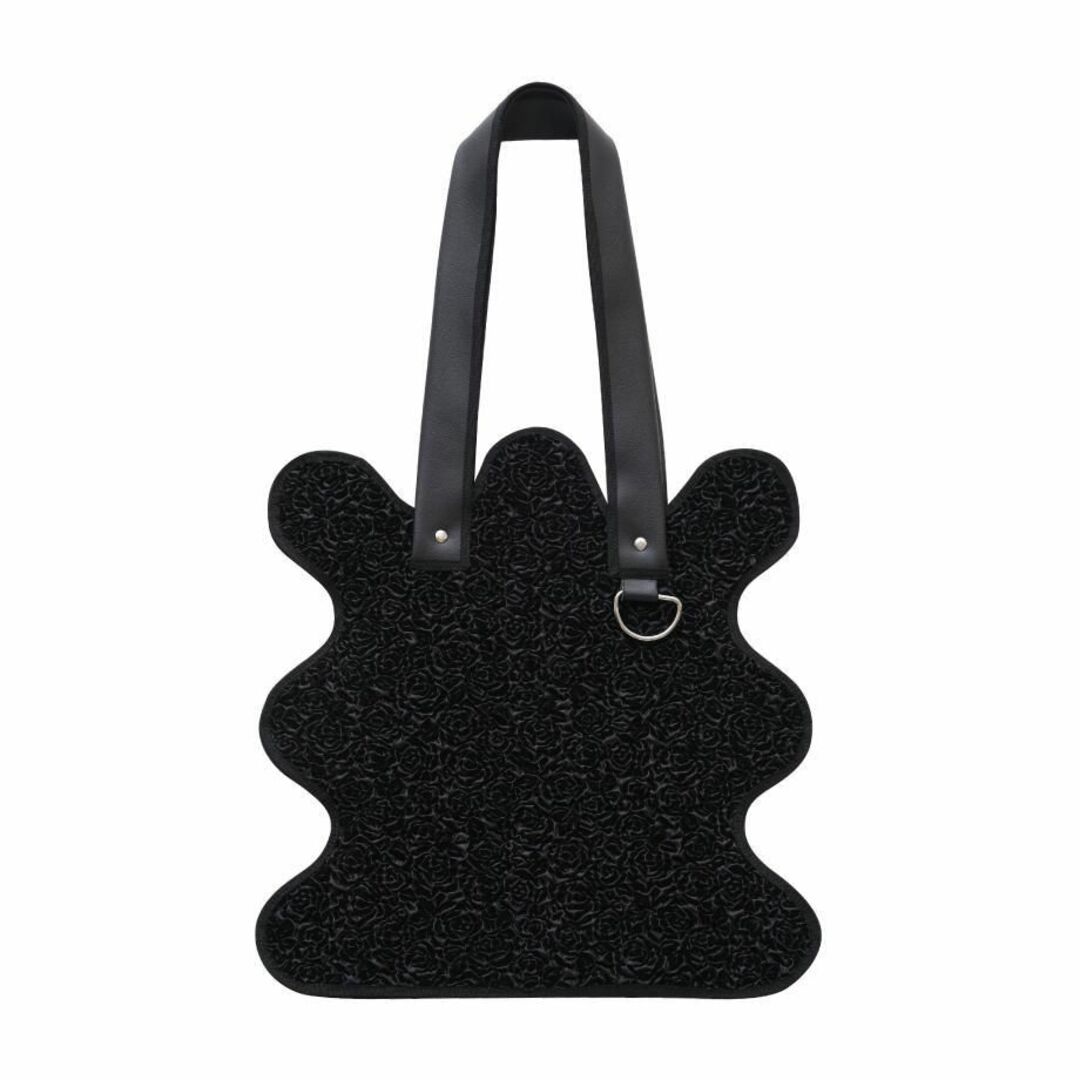 新品 wave tote bag black shirring veloursnorienomotoカラー