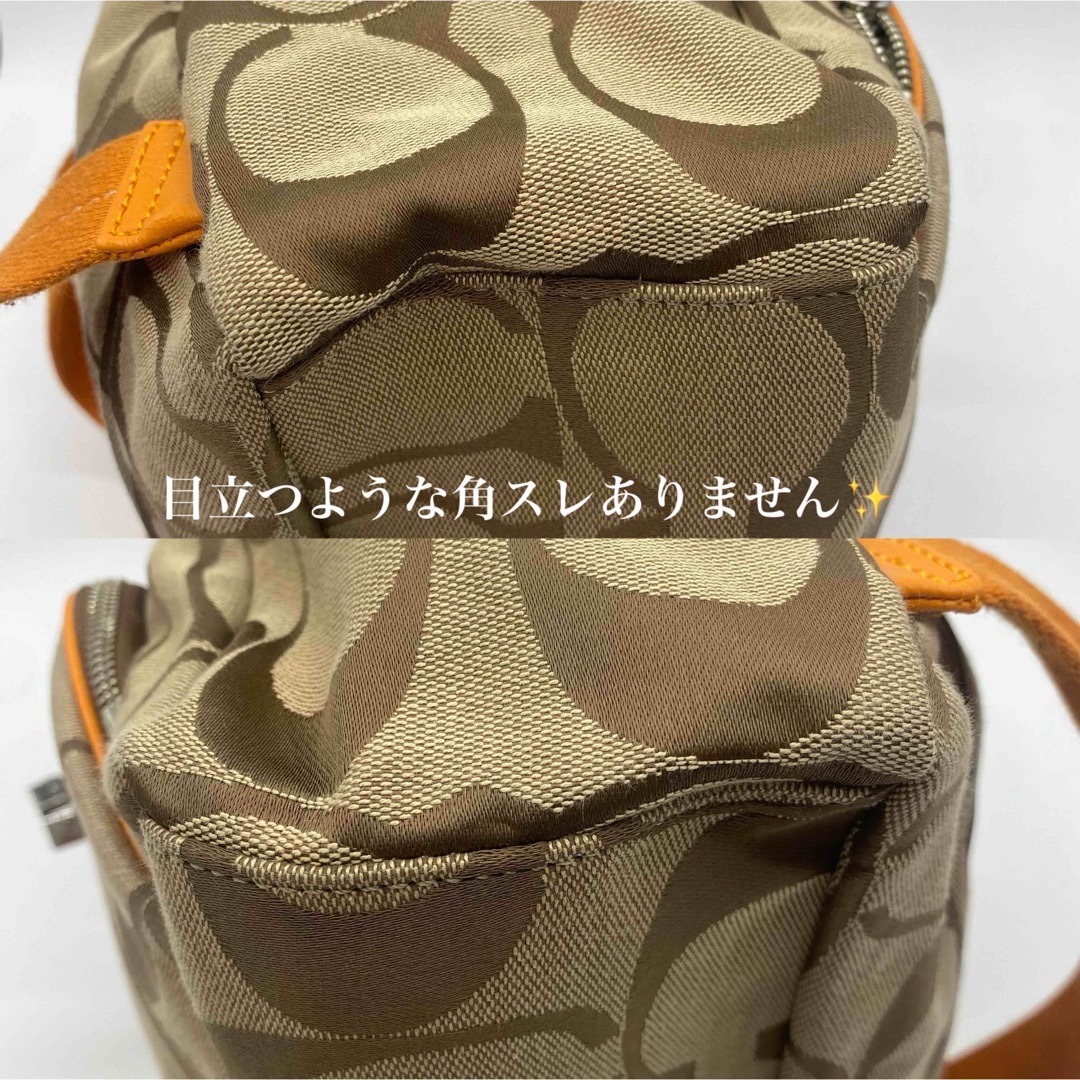 COACH - 【超美品】COACH◇コーチ◇シグネチャー リュック◇バッグ