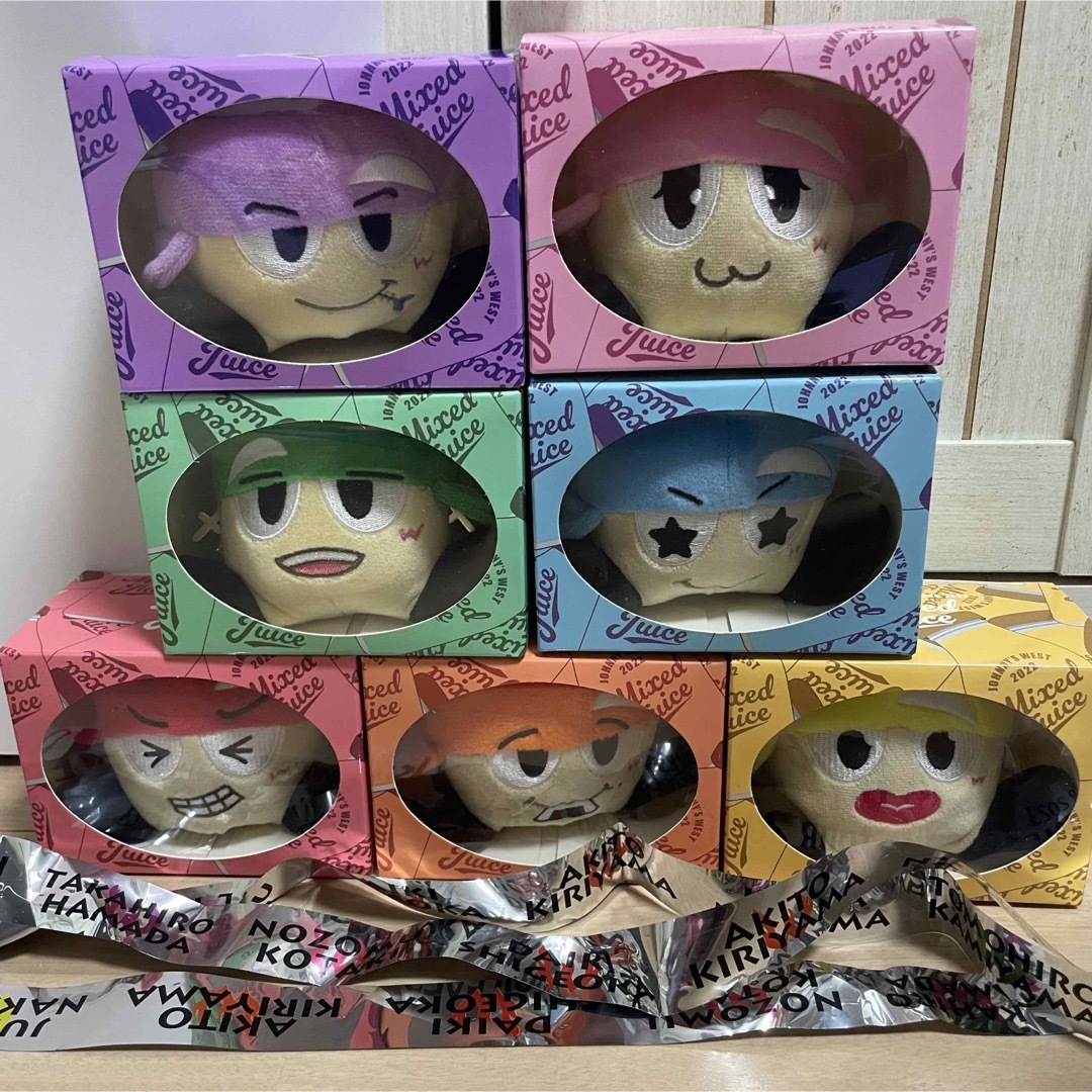 ジャニーズwest ぶらさげるヤツ 全7種セット-