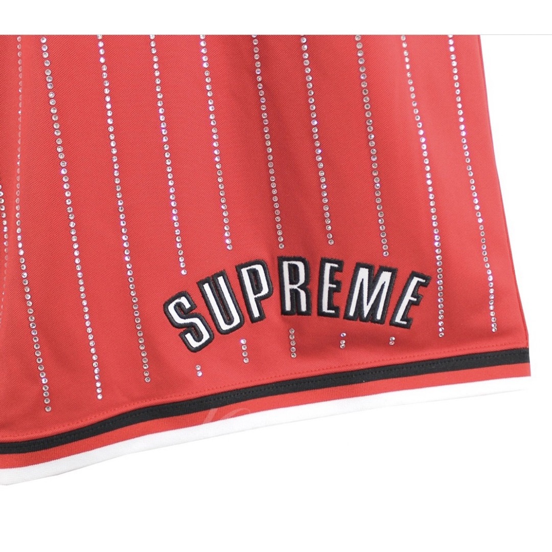 Supreme - 22SS Rhinestone Stripe Basketball Short の通販 by ピコ