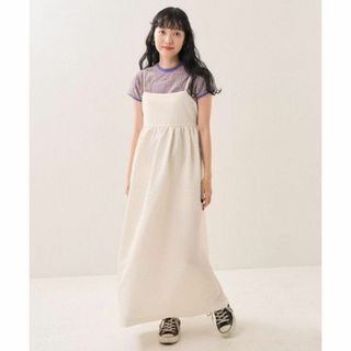 フリークスストア(FREAK'S STORE)の新品 FREAK'S STORE フクレジャガードバックオープンキャミワンピース(ロングワンピース/マキシワンピース)