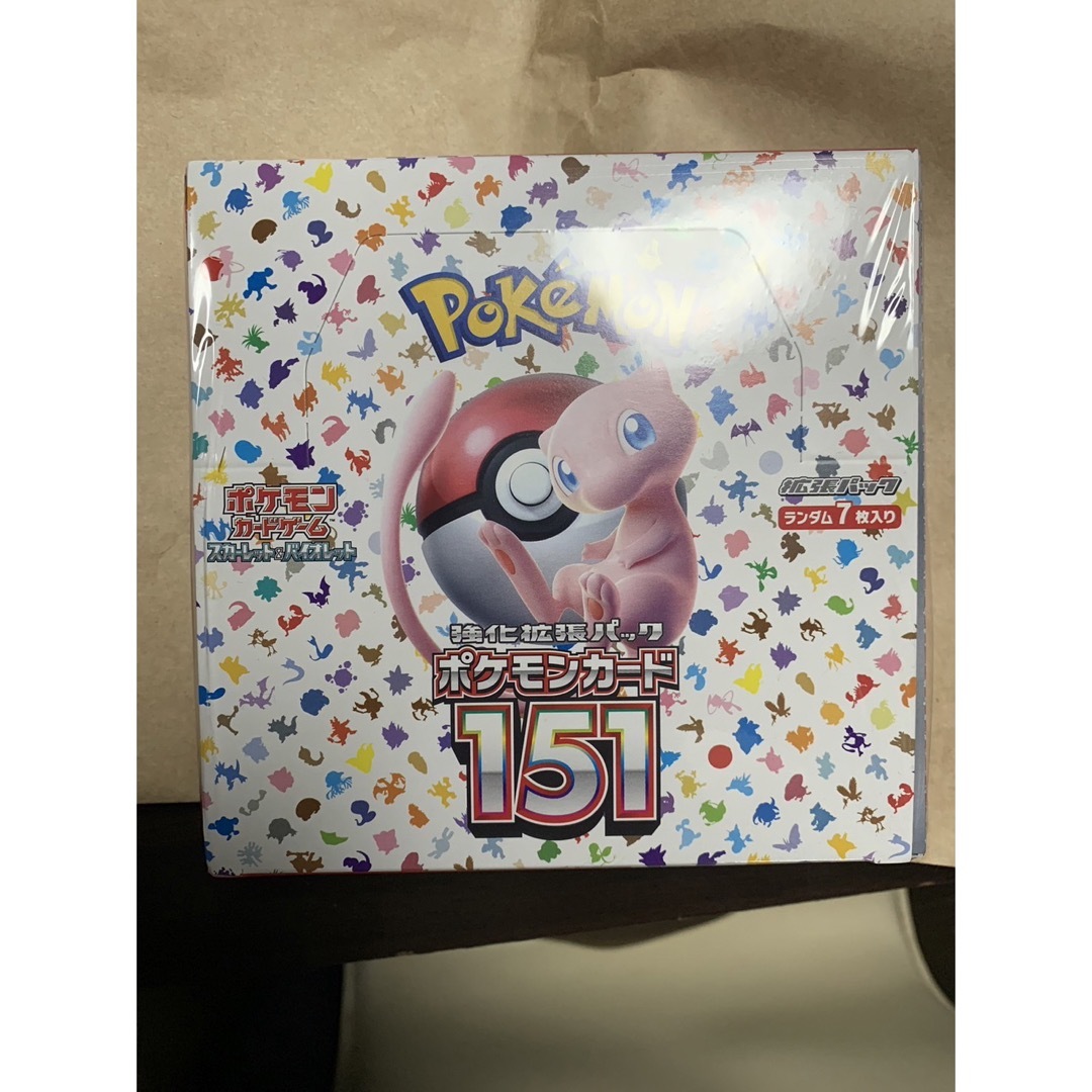 ポケモンカード151 BOX シュリンク付き