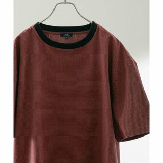 アーバンリサーチアイテムズ(URBAN RESEARCH ITEMS)の【RED×BLK】ドビーチェック 布帛クルーネックTシャツ(Tシャツ/カットソー(半袖/袖なし))