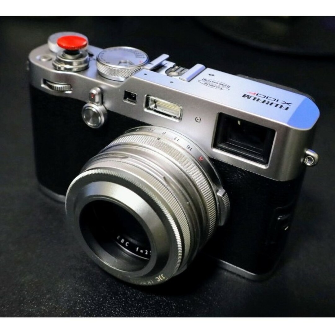 fuji film x100f シルバー 美品 silver