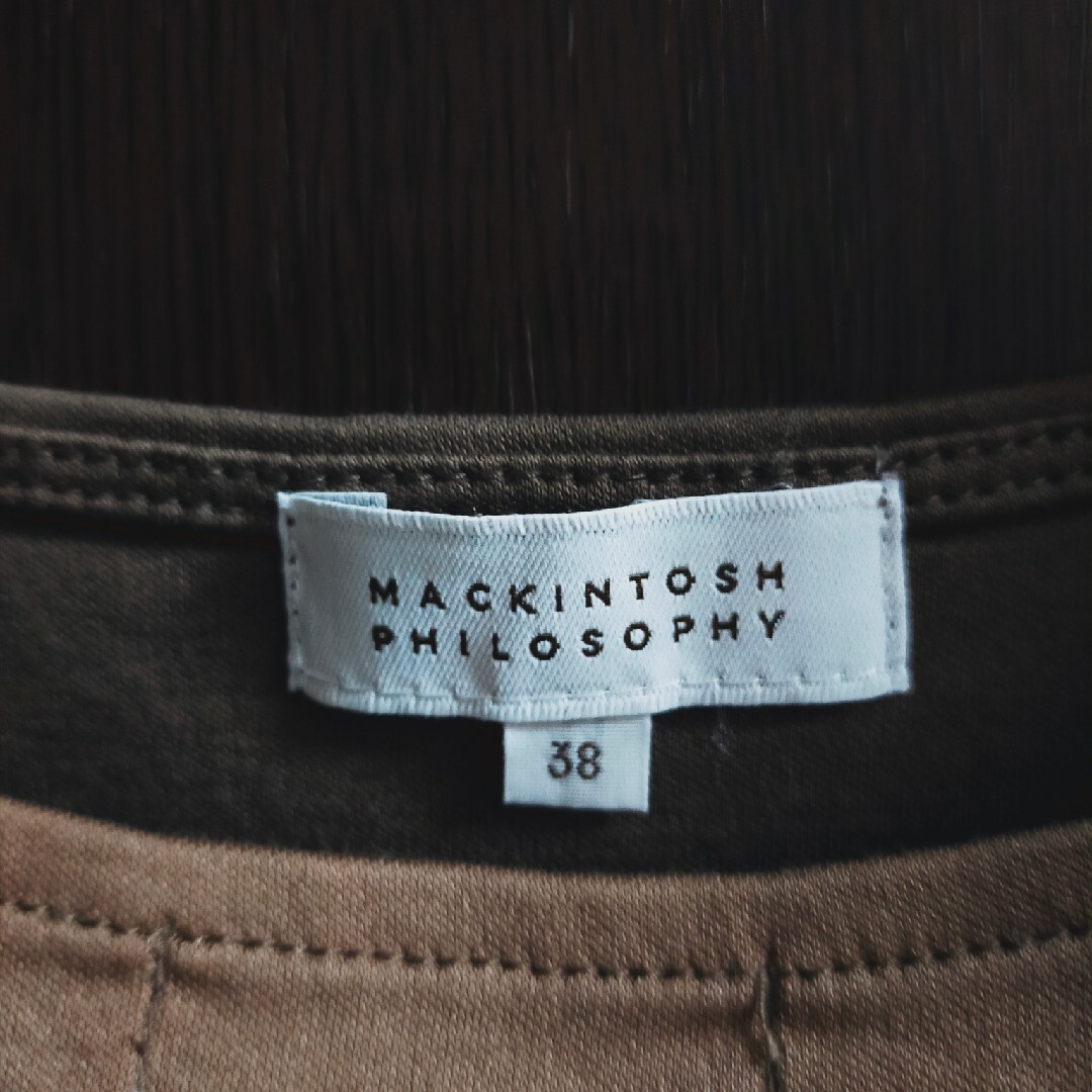 MACKINTOSH PHILOSOPHY(マッキントッシュフィロソフィー)の新品同様★マッキントッシュ★ワンピース レディースのワンピース(ひざ丈ワンピース)の商品写真