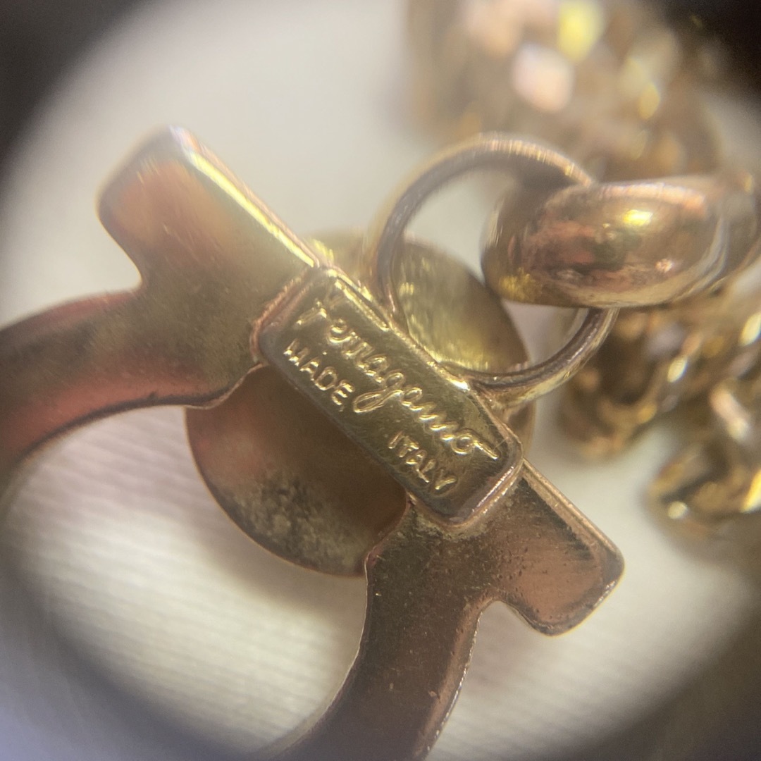 Salvatore Ferragamo - フェラガモ vintage ガンチーニパール