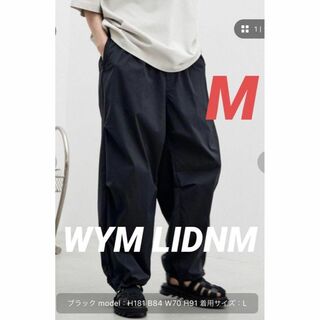 WYM LIDNM】TRACK WIDE EASY LOOSE PANTSの通販 by mao's shop｜ラクマ