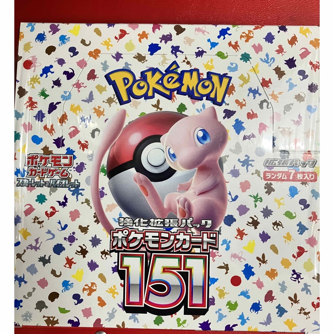 ポケモンカード151 1BOX シュリンク付き