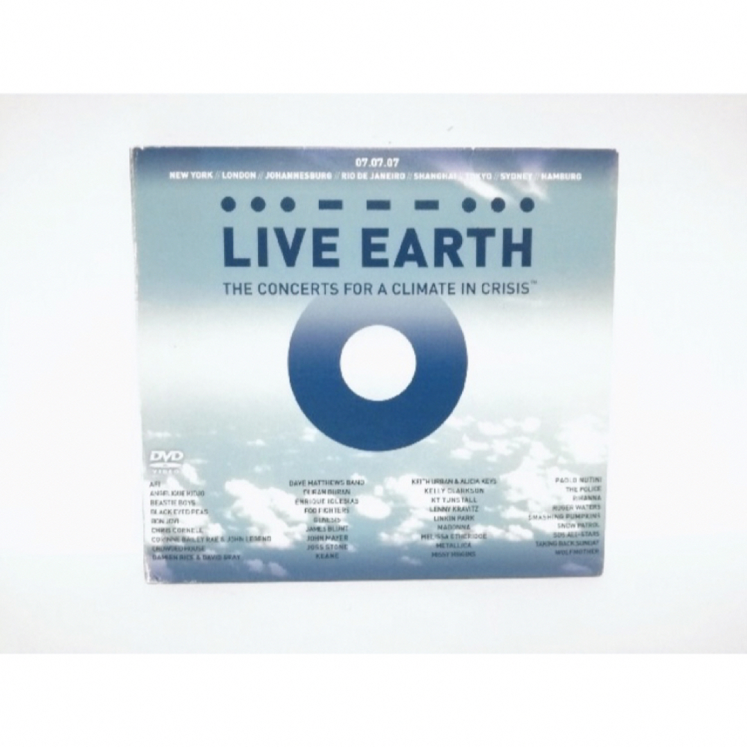 コンサート／フェス『ライヴアース／LIVE EARTH』DVD+CD3枚組／廃盤 エンタメ/ホビーのCD(ポップス/ロック(洋楽))の商品写真