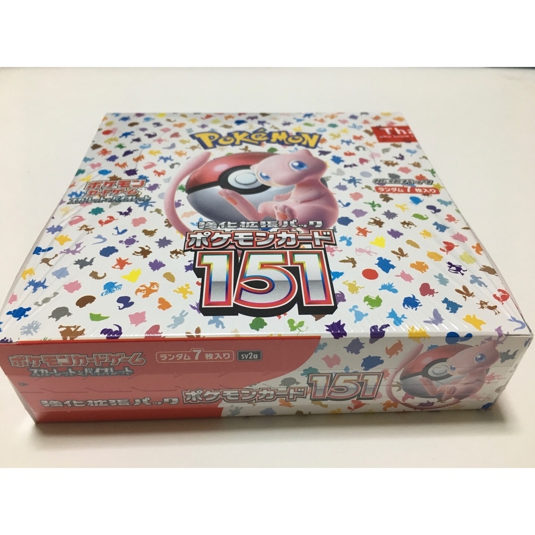 史上一番安い ポケモンカード151 新品未開封シュリンク付き 1BOX Box