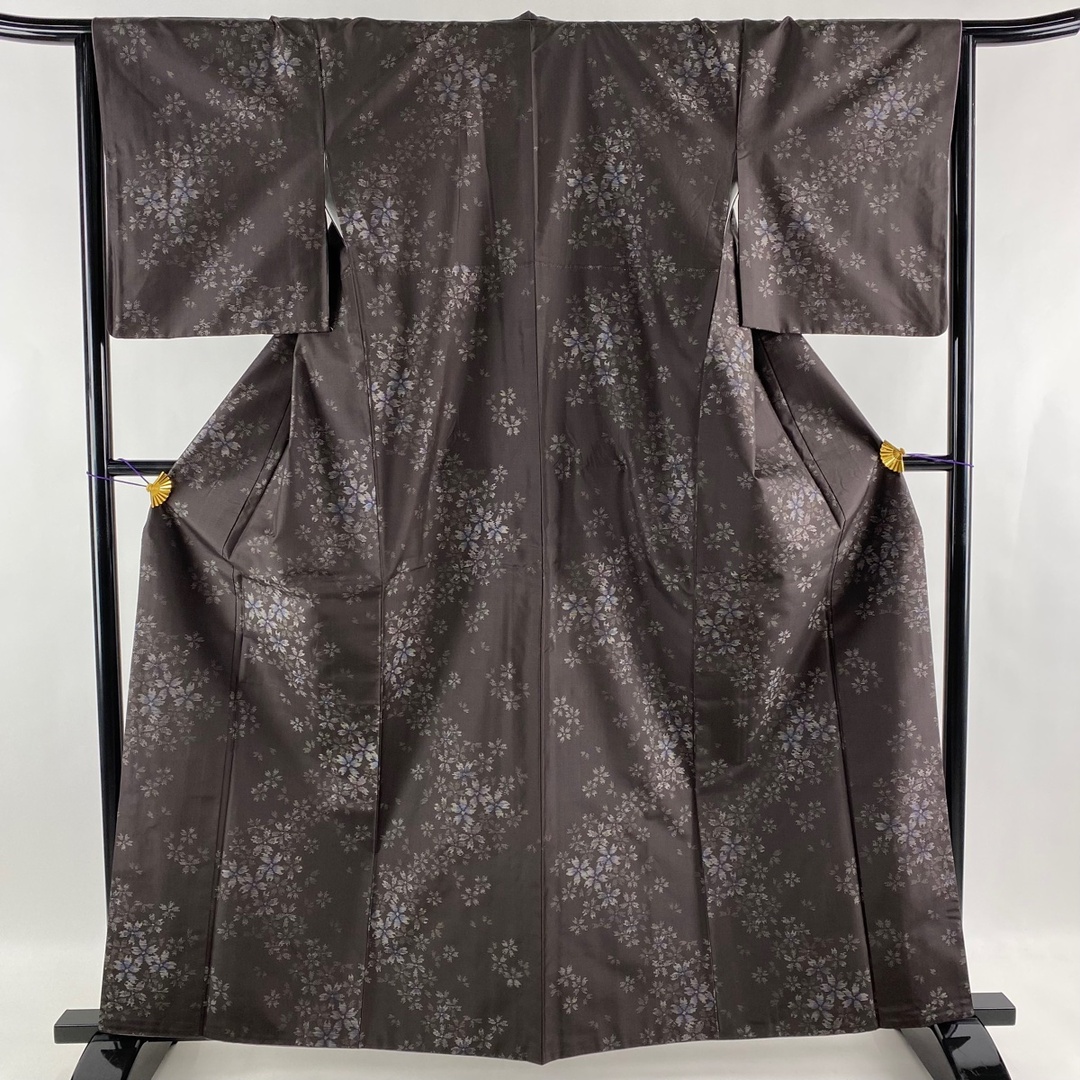 紬 名品 身丈162cm 裄丈65cm 正絹-