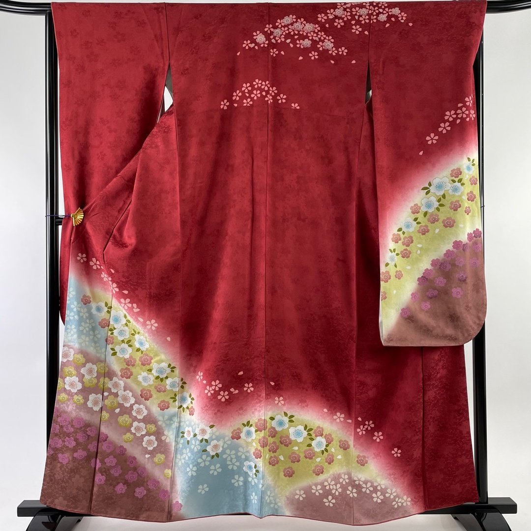 振袖 美品 名品 身丈161.5cm 裄丈65.5cm 正絹