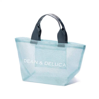 ディーンアンドデルーカ(DEAN & DELUCA)の‼️人気の為 数量限定再販‼️ DEAN&DELUCA メッシュバッグ  水色(トートバッグ)