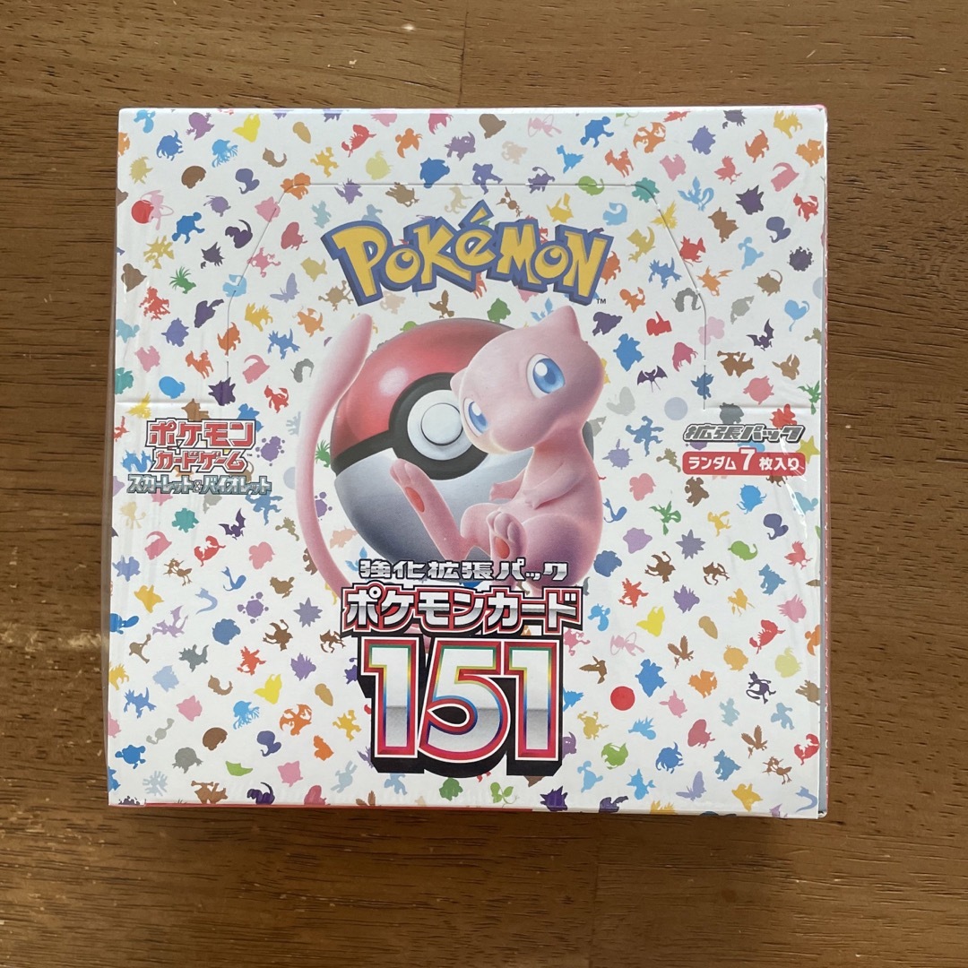 ポケモンカード 151BOX シュリンク付き - Box/デッキ/パック