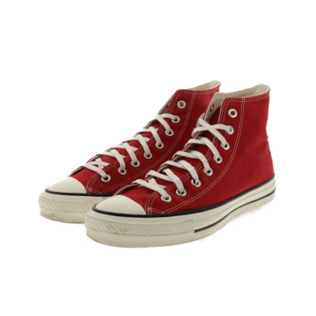 CONVERSE コンバース スニーカー UK8(26.5cm位) 赤x白