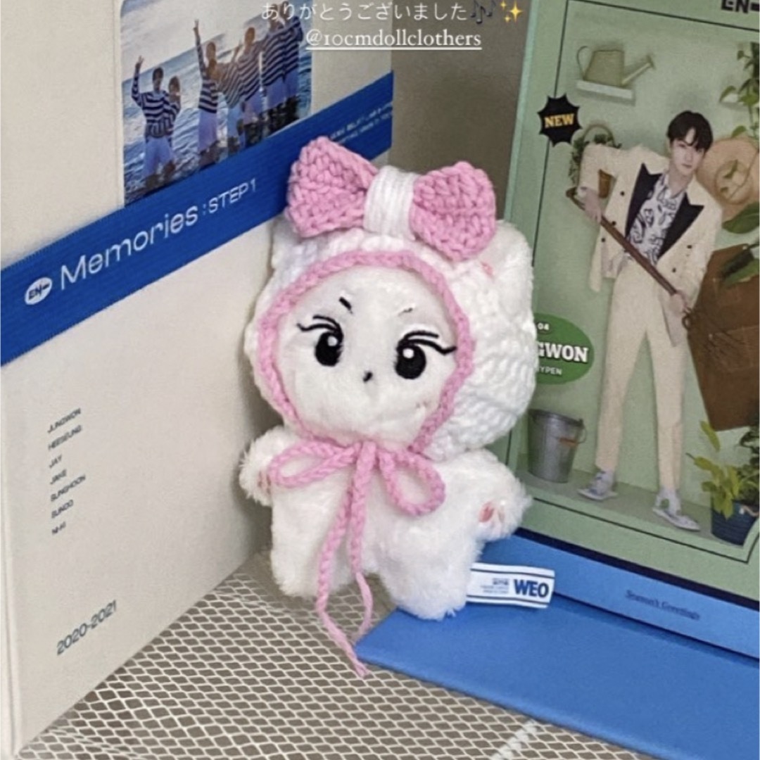 10cm ぬいぐるみ フルオーダー ヘッドドレス エンタメ/ホビーのCD(K-POP/アジア)の商品写真