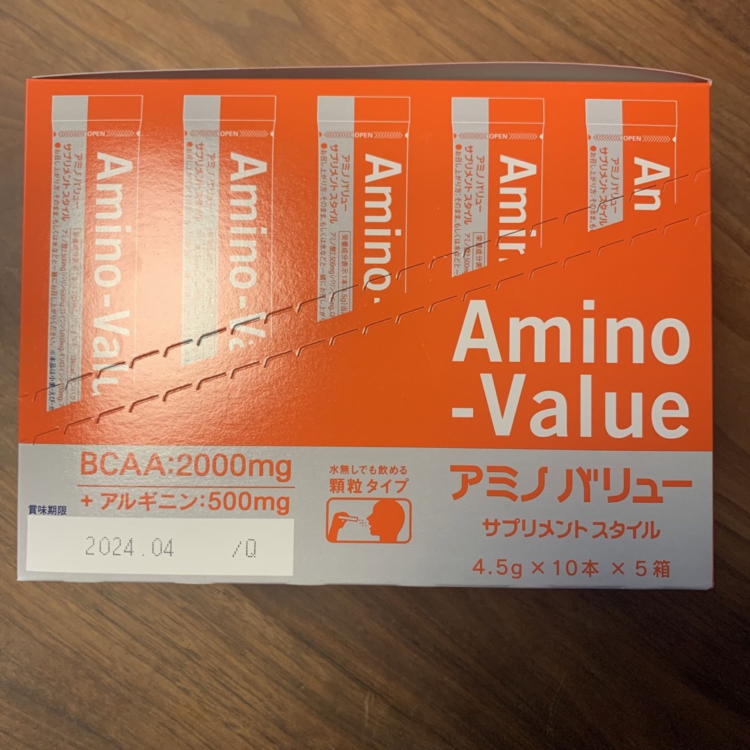 アミノバリュー サプリメントスタイル 4.5g*50本セット 食品/飲料/酒の健康食品(アミノ酸)の商品写真