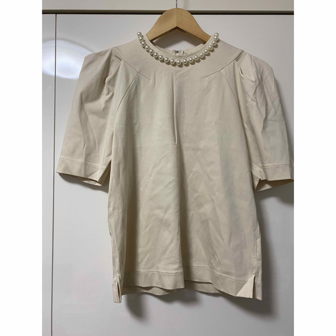 CELFORD パール付きシルケットプルオーバー 今期 完売商品 新製品
