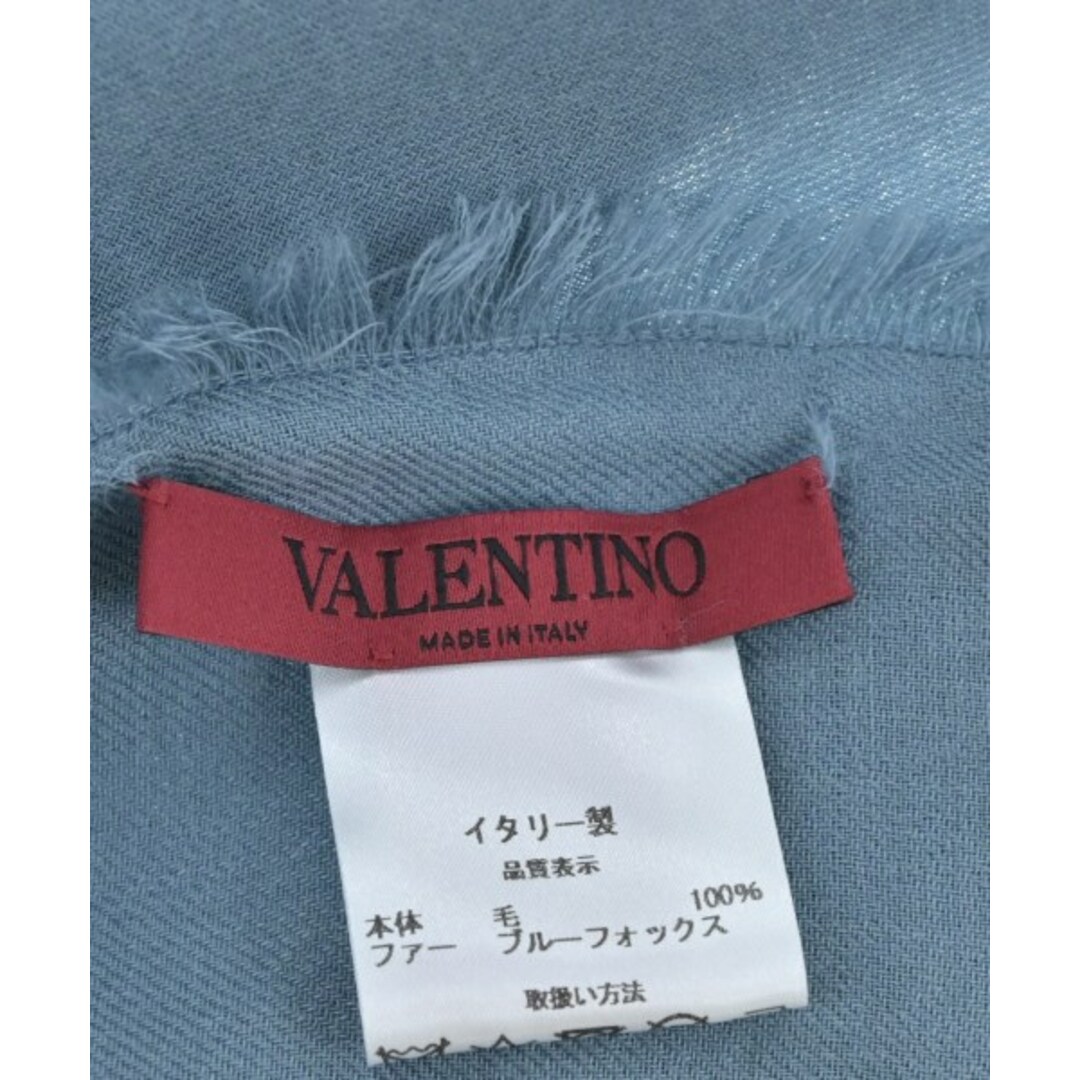 VALENTINO ヴァレンティノ ストール - 水色系