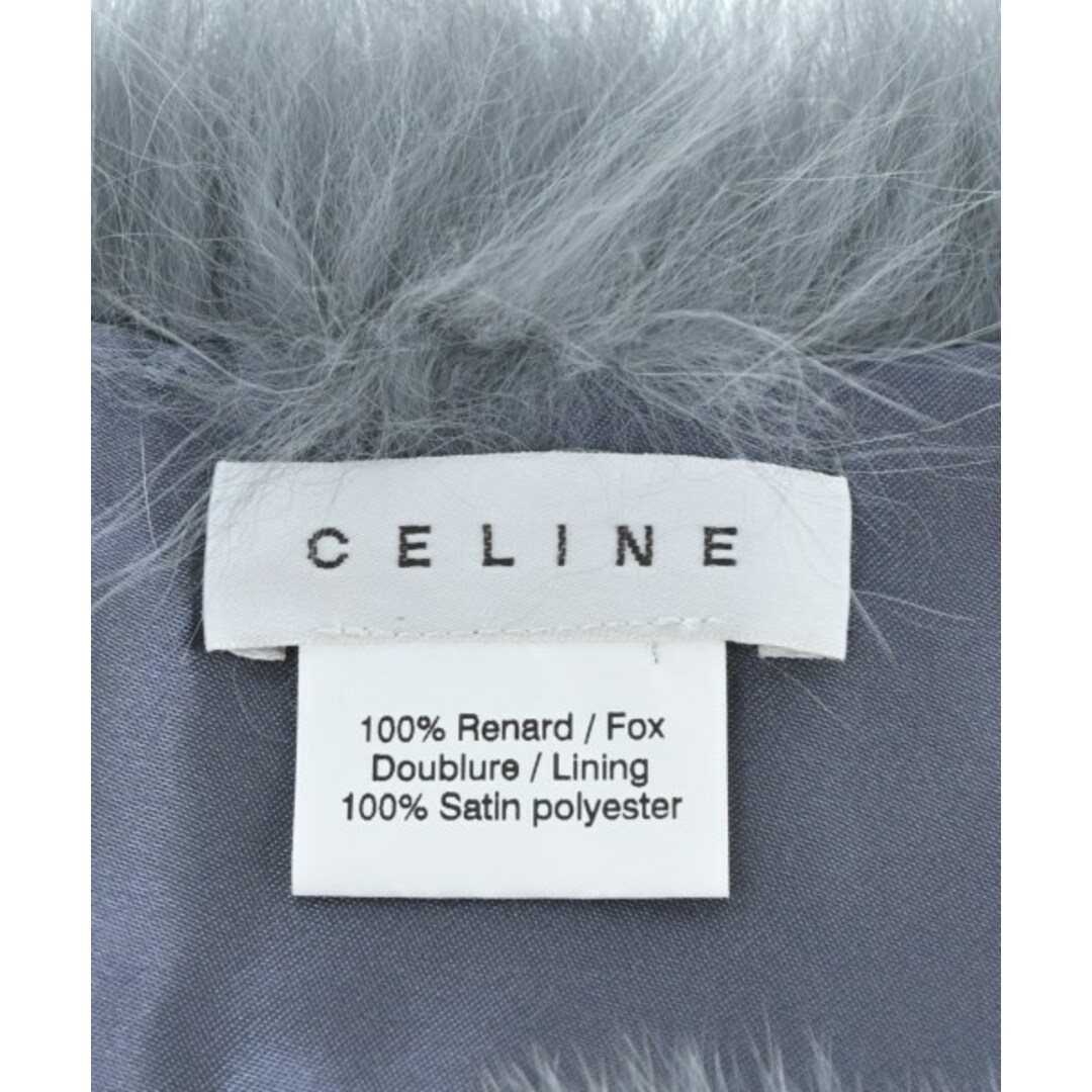 CELINE セリーヌ ストール - グレー