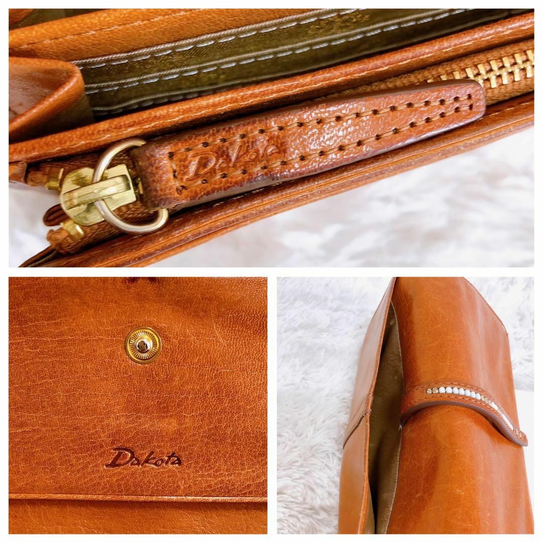 Dakota - 【美品】ダコタ 長財布 ルクス イタリア製 牛革 Dakota Luxの