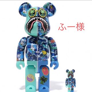 ベアブリック(BE@RBRICK)のBE@RBRICK  Steven Harrington  青　(フィギュア)