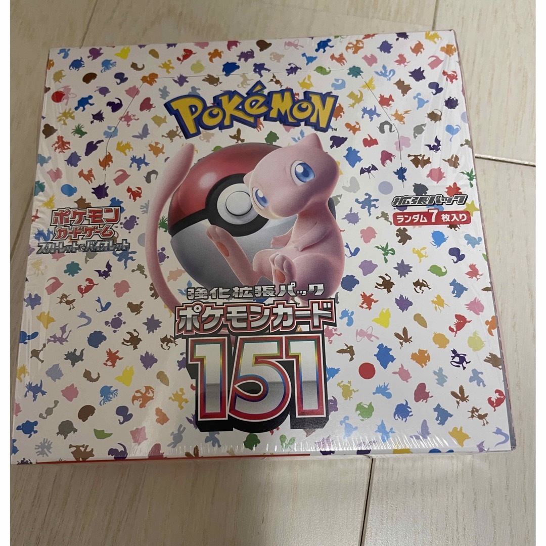 ポケモンカード151 シュリンク付　1box