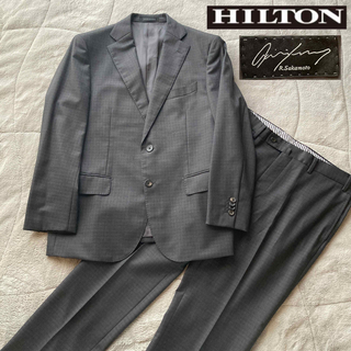美品　青山50周年限定　HILTON/ヒルトン  坂本龍一モデル スーツ