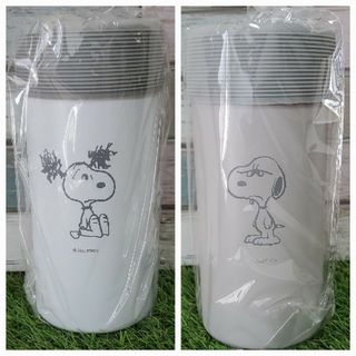 ピーナッツ(PEANUTS)の新品未使用◆◇ スヌーピー真空保冷ペットボトルホルダー 2本セット(タンブラー)