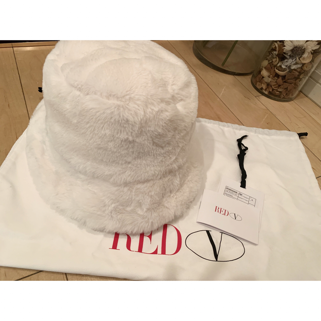 RED VALENTINO(レッドヴァレンティノ)のRED VALENTINO バケハ　size:L  レディースの帽子(ハット)の商品写真