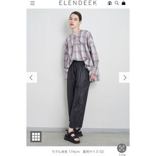 エレンディーク(ELENDEEK)のエレンディーク  パンツ(クロップドパンツ)