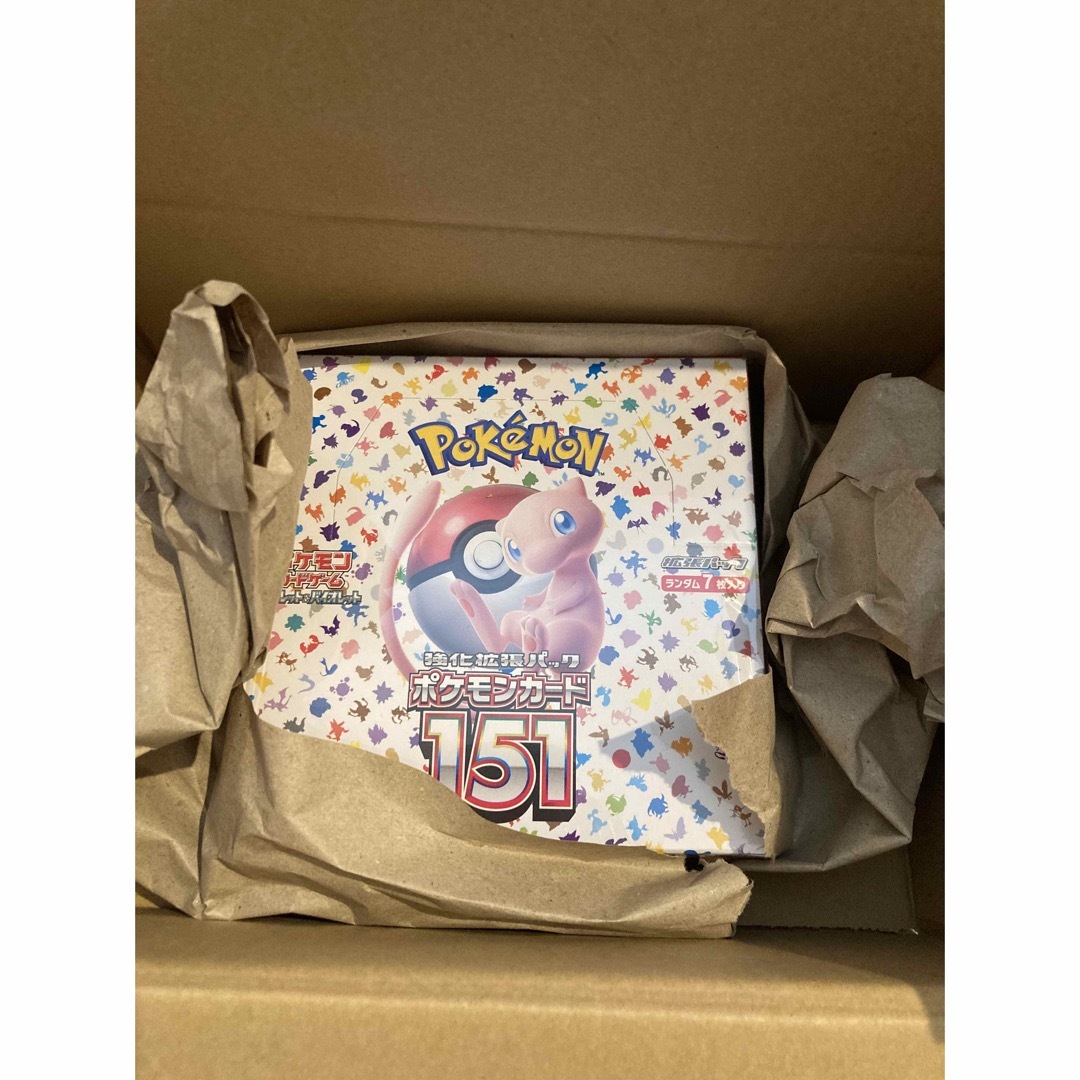 新品未開封.シュリンク付】ポケモンカード 151 2ボックス 2box-