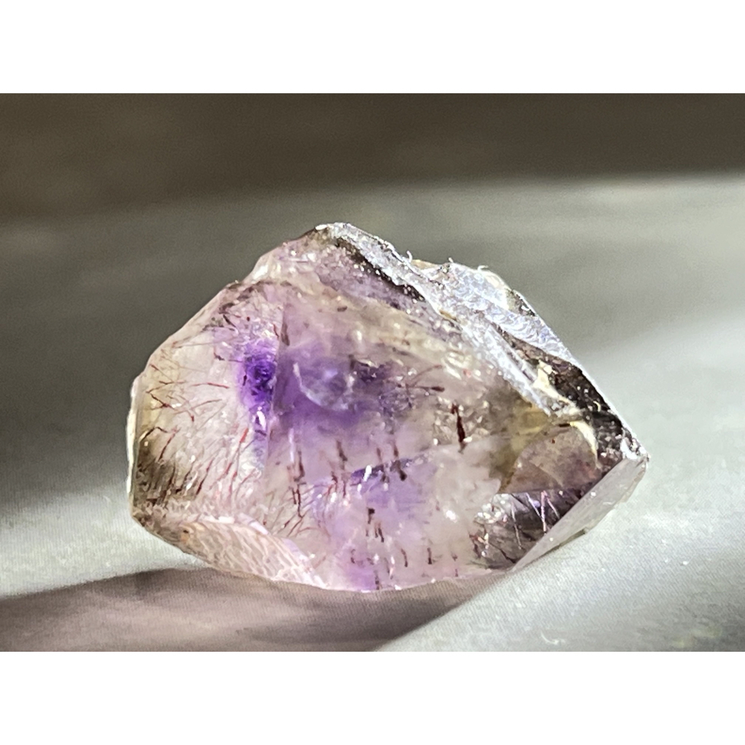 セイクリッドセブン✨　アメジスト　スモーキー　クリスタル　水晶　原石のサムネイル
