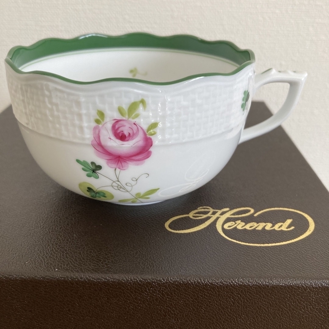 Herend - ヘレンド ウイーンの薔薇 ティーカップの通販 by あこうみ's