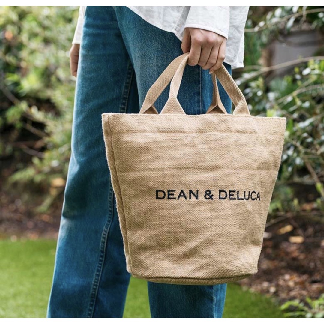 DEAN & DELUCA(ディーンアンドデルーカ)のSサイズ【新品】DEAN&DELUCA 20周年限定 ジュートバッグ レディースのバッグ(トートバッグ)の商品写真