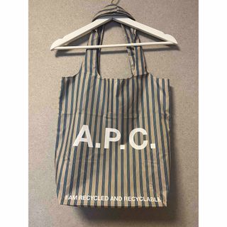 アーペーセー(A.P.C)のA.P.C ショッパー　エコバッグ　ブルー　apc アーペーセー(エコバッグ)