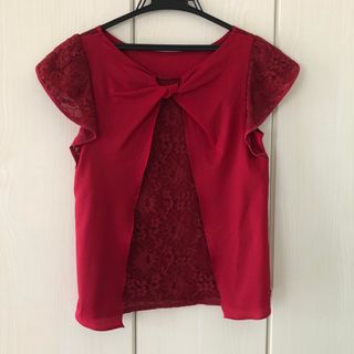 ジャスグリッティー(JUSGLITTY)の未使用 JUSGLITTY  バックコンシャス レース トップス (カットソー(半袖/袖なし))