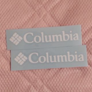 Columbia  15cm  2枚SET カッティング ステッカー(ウエア)