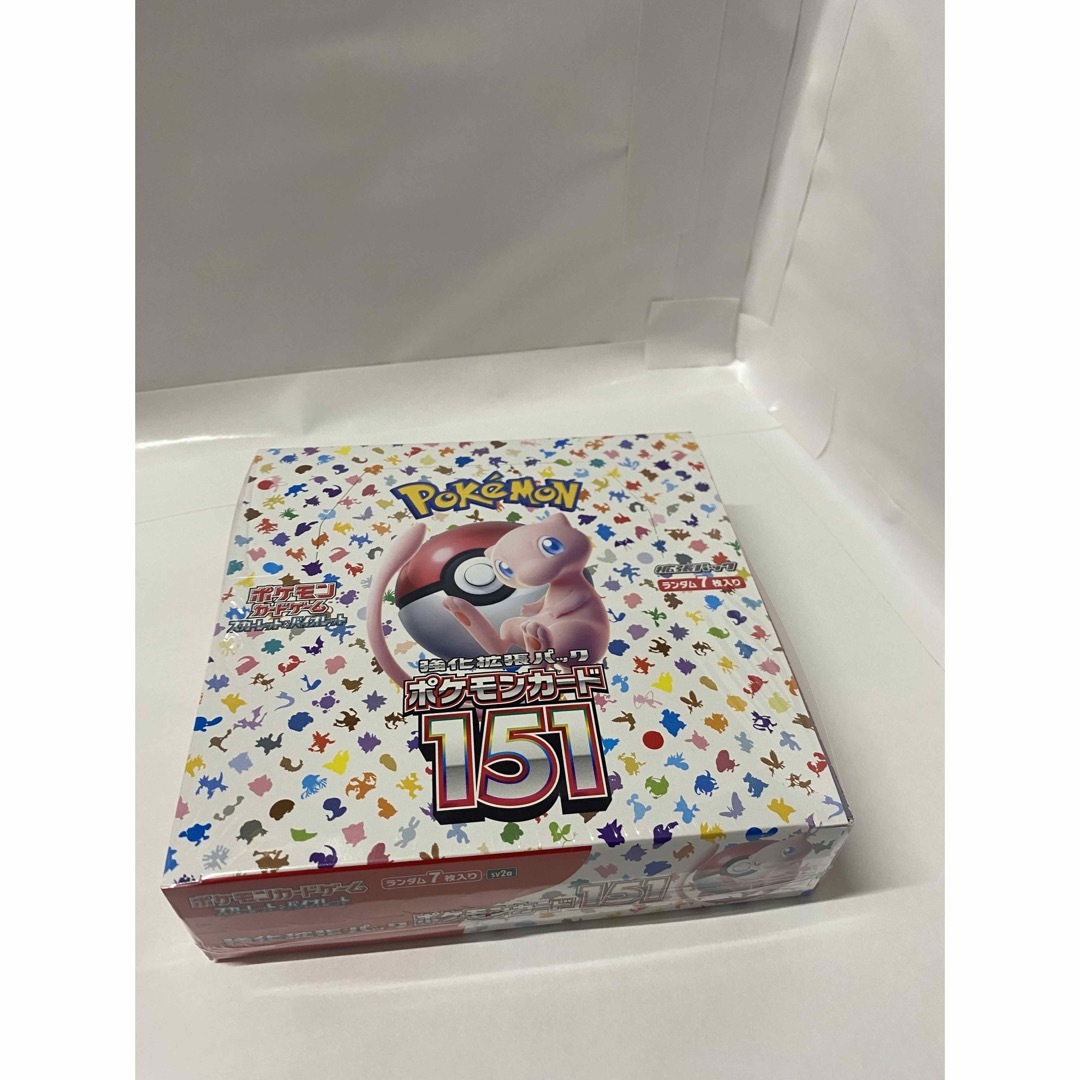 ポケモンカード　151　BOX　新品未開封　シュリンク付