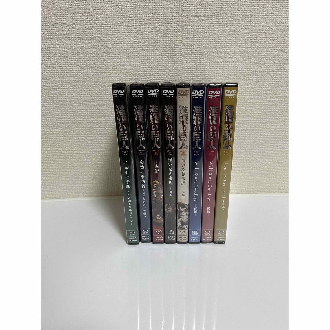 進撃の巨人 OVA DVD 8本セットの通販 by マーボー ｜ラクマ