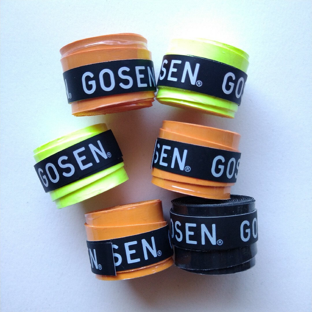 GOSEN(ゴーセン)のグリップテープ　6本　GOSEN チケットのスポーツ(テニス)の商品写真