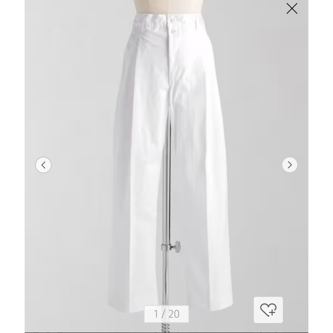 UNITED ARROWS - ロエフ loeff コットンツイル2タックパンツ2 未使用