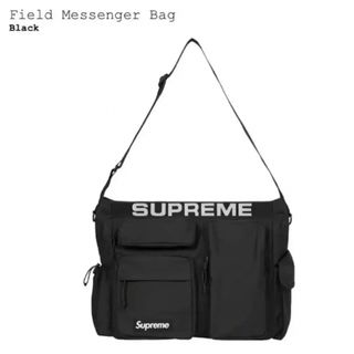 シュプリーム(Supreme)のSupreme Field Messenger Bag 黒 新品シュプリーム(メッセンジャーバッグ)